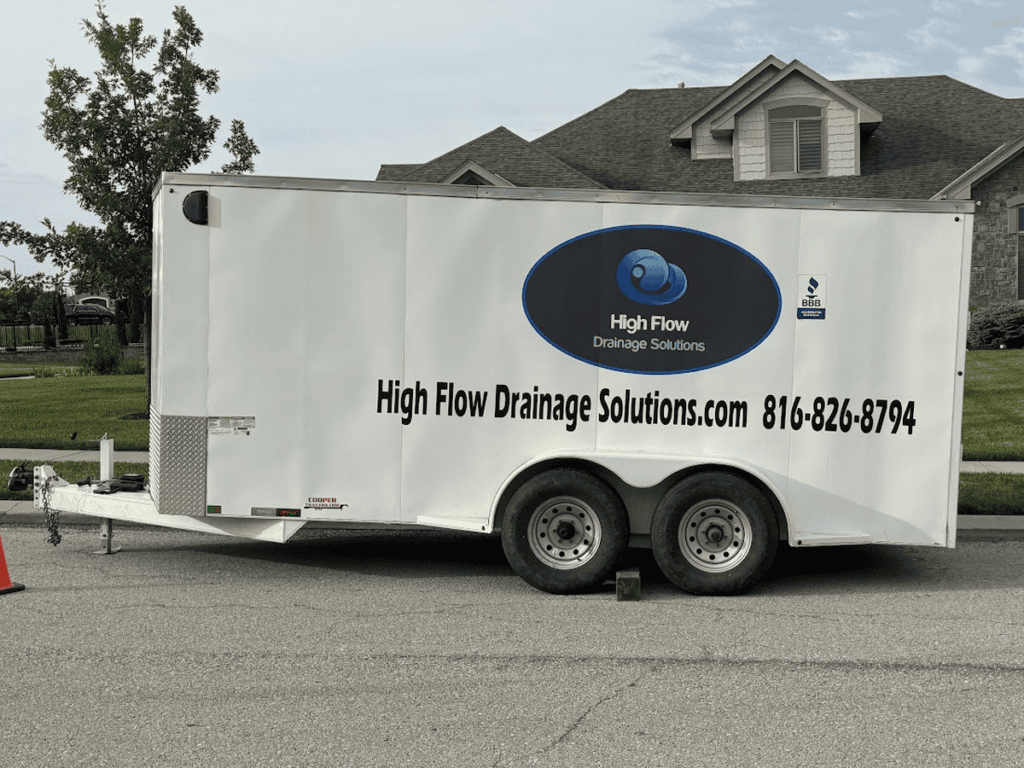 High Flow Drainage Solution Truck Trailer