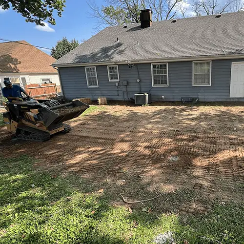 Yard Grading Flat Yard