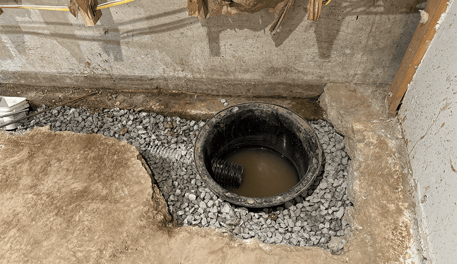 interior french drain system