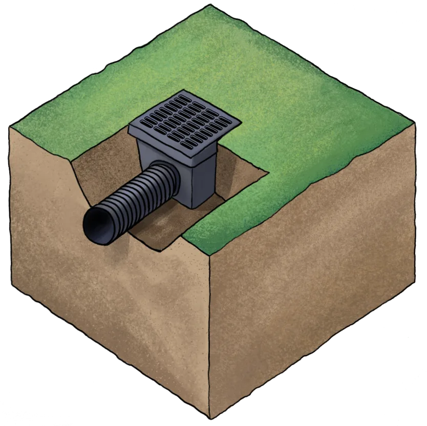 Catch Basin Illustration