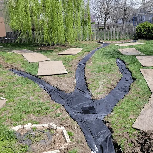 Closed French Drain