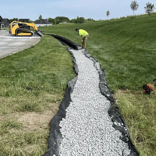 Open French Drain