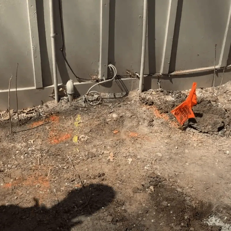 811 utility marking